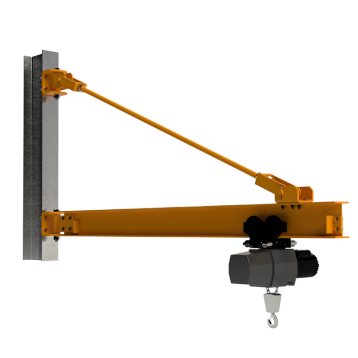 Tie-Rod Supported Jib Cranes